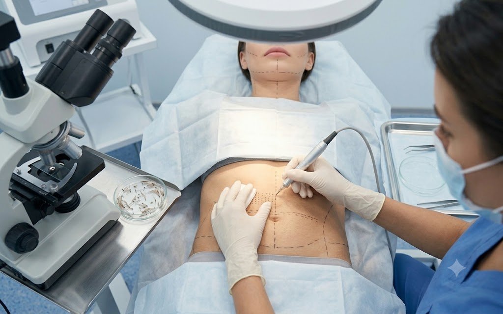 Пересадка волос из лобковой зоны (Genital BHT): Безопасен ли забор графтов и в каких случаях это единственный выход