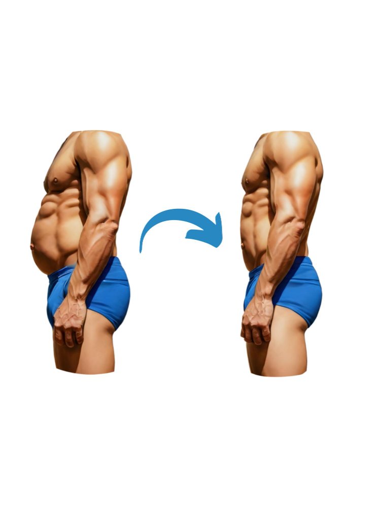 Липоскульптура Six Pack прорисовка пресса в клинике Cayra Clinic Анталья
