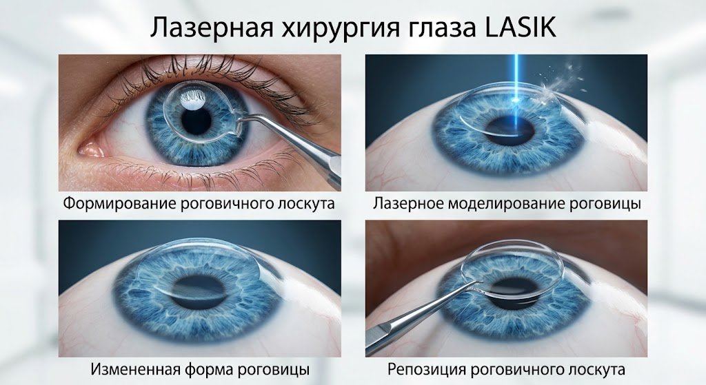 Офтальмохирург клиники Cayra Clinic проводит лазерную коррекцию зрения в Анталье