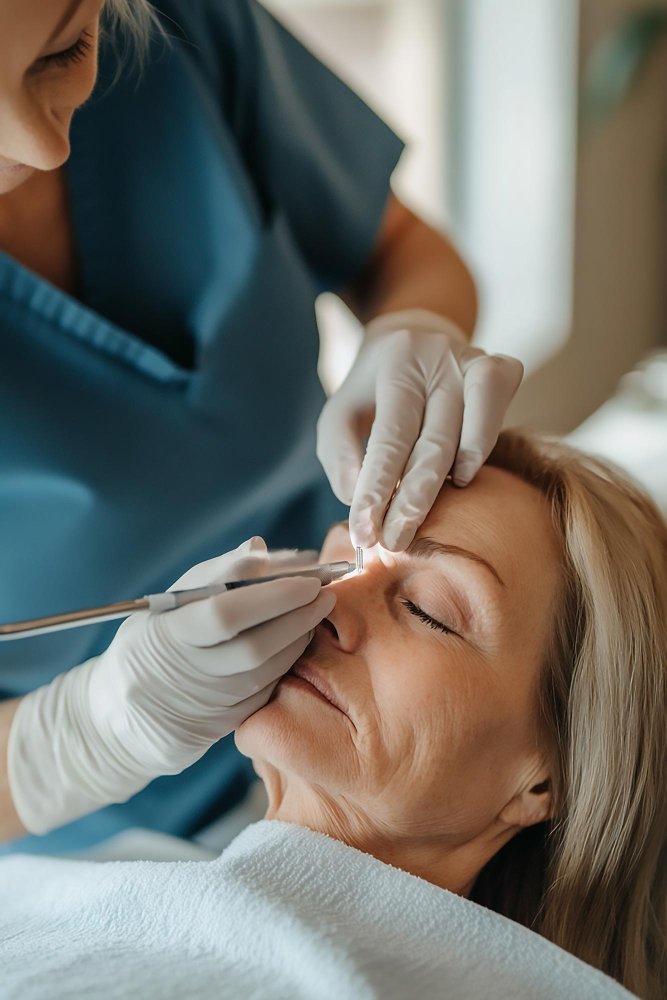 Резекция леватора при птозе верхнего века в клинике Cayra Clinic Анталья